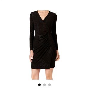 Never worn Calvin Klein black sparkle dress